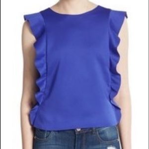 Saks Fifth Avenue Ruffle Top